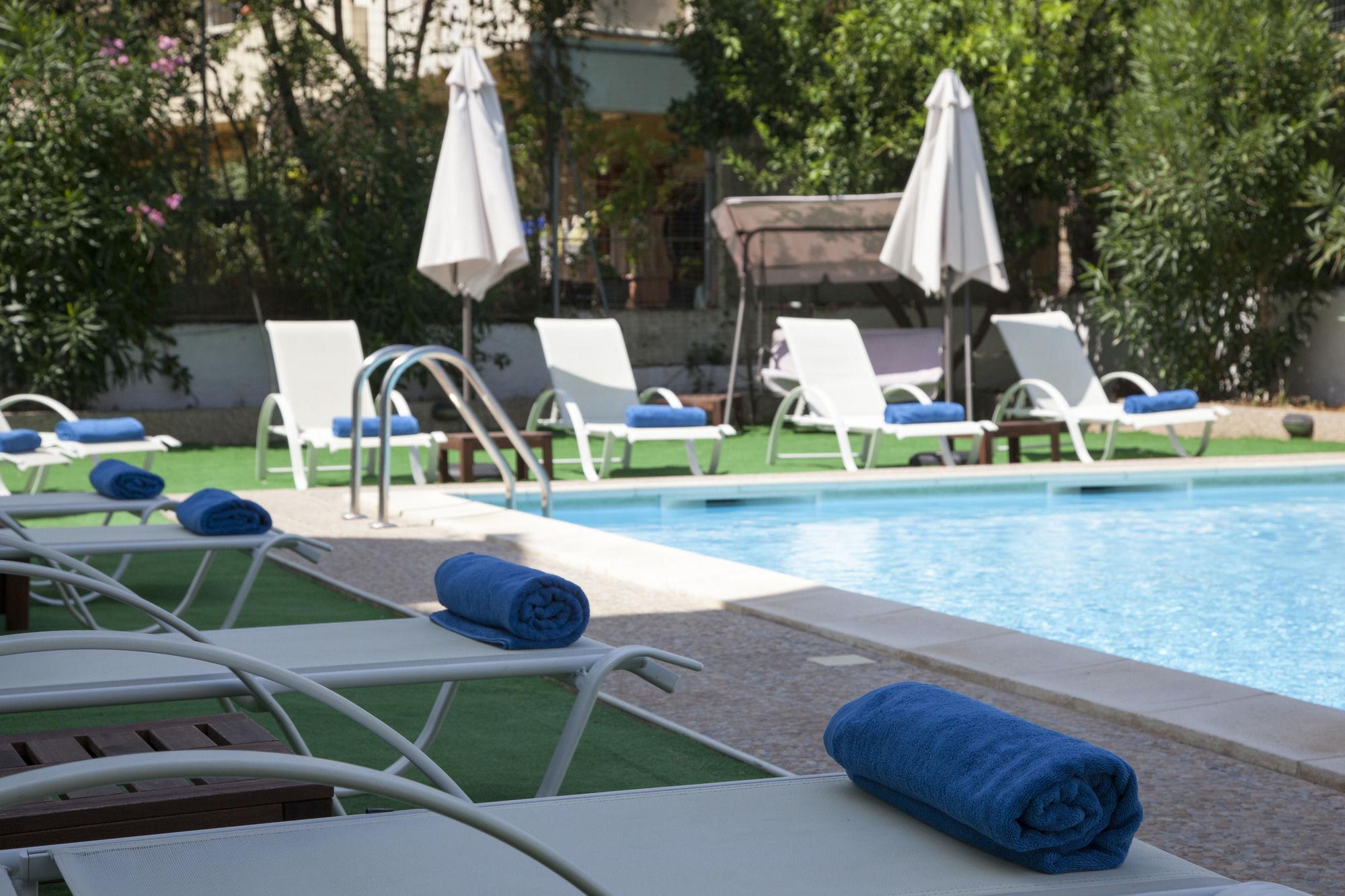 Seagull Hotel And Apartments Agia Marina Dış mekan fotoğraf